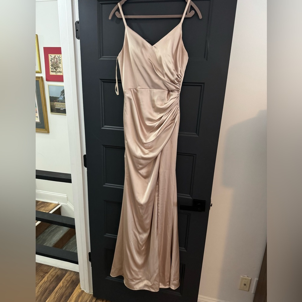 Revelry size 4 Rory satin dress size 4